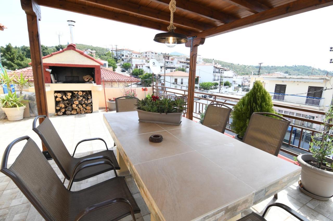 Theasis Luxury Panoramic Penthouse Leilighet Neos Marmaras Eksteriør bilde